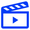 video icon blue